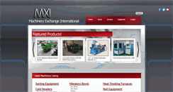 Desktop Screenshot of mxi-usa.com